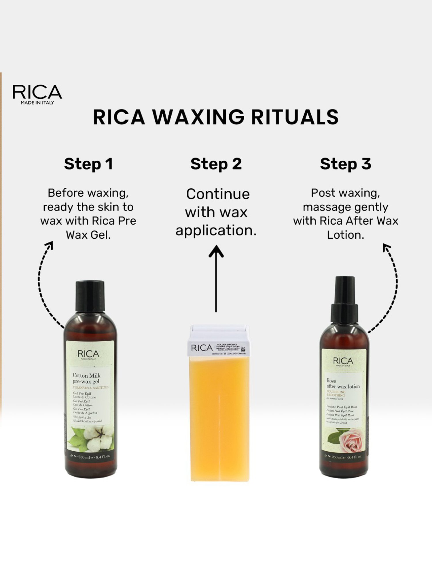 Rica Golden Wax Refill - 100 ml