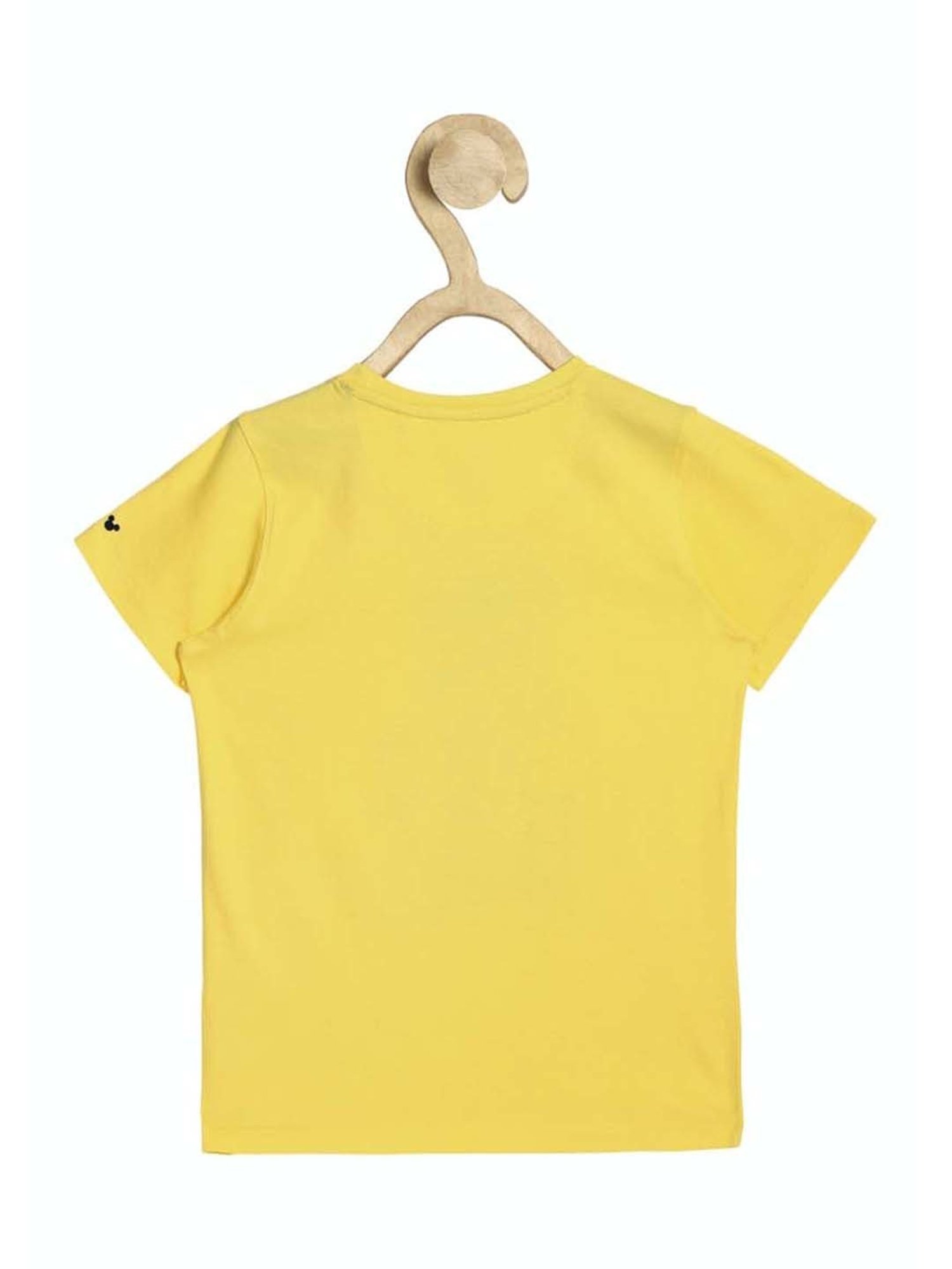 Allen Solly Kids Yellow Printed T-Shirt