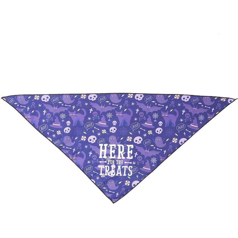 6-Pack Assorted Pet Bandana for Dogs and Cats, One Size Fits Most Medium to Large, Holiday Design (25.25" x 12.5")