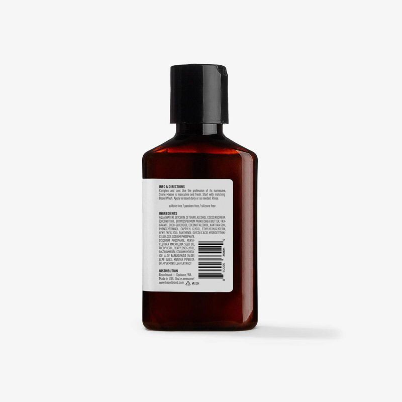 Beardbrand Stone Mason Beard Softener - 3.4 fl oz