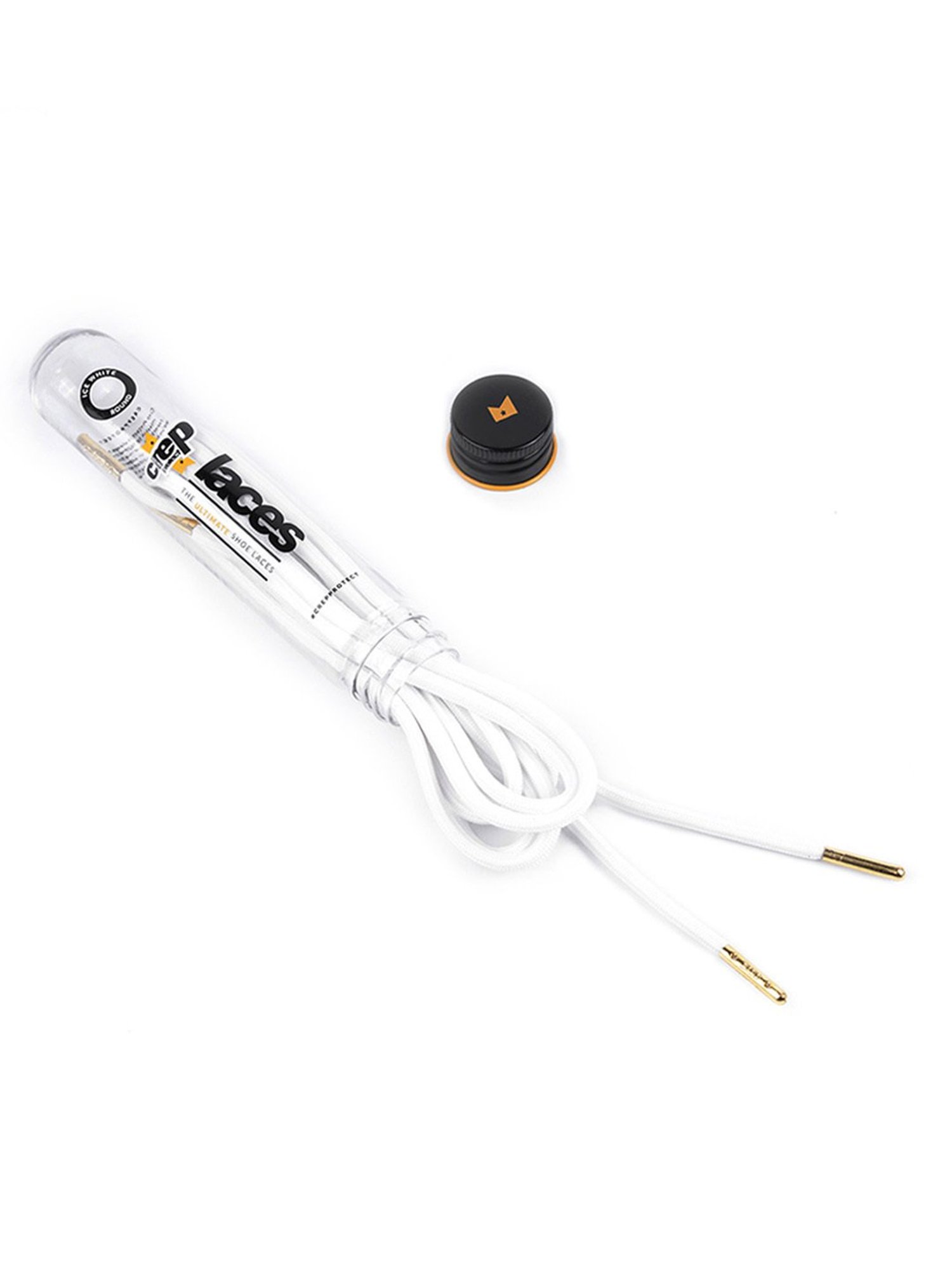 Crep Protect 135cm Round Mens Laces (White)