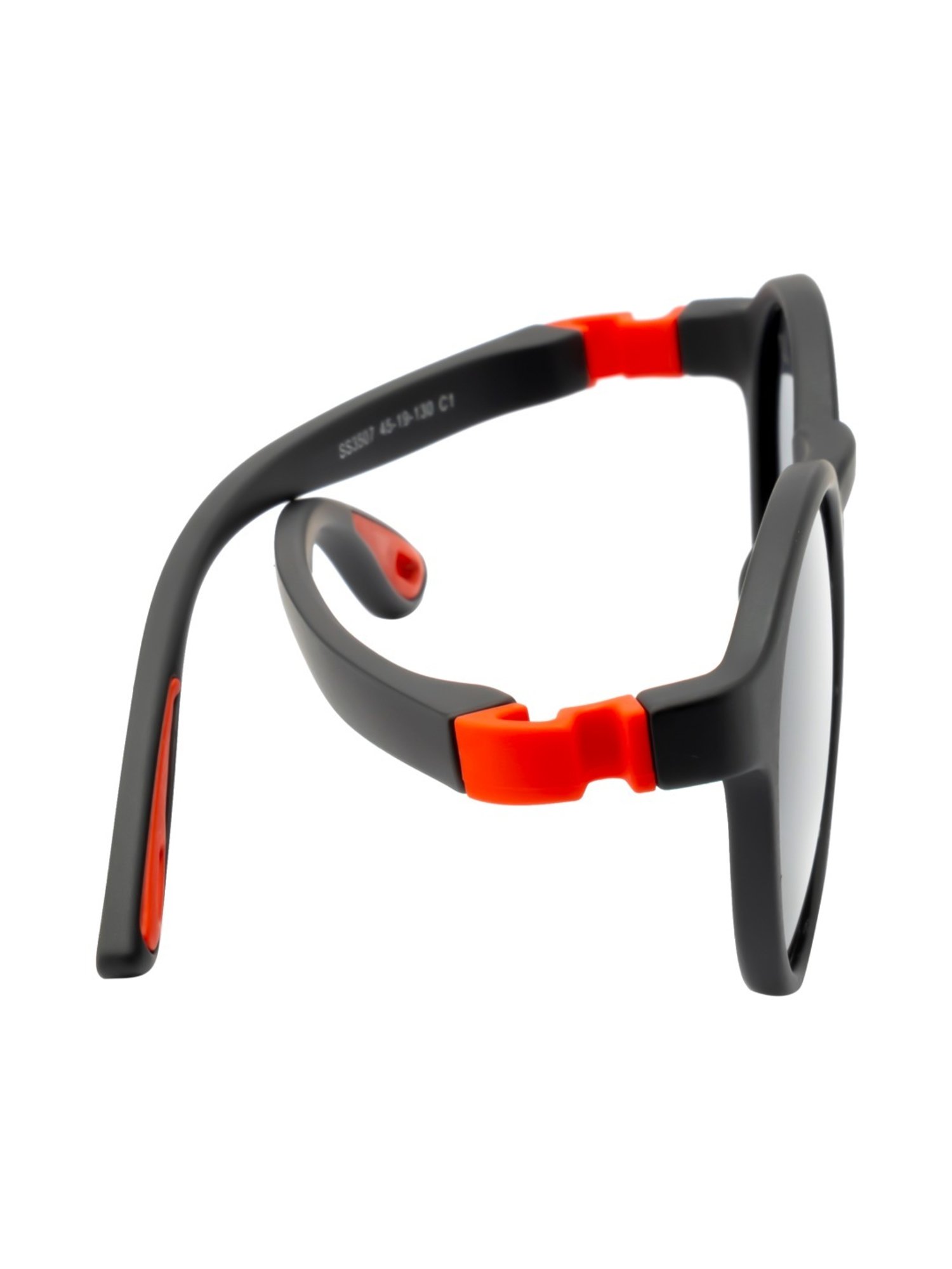 SeeSaw Black Round Sunglasses for Boys