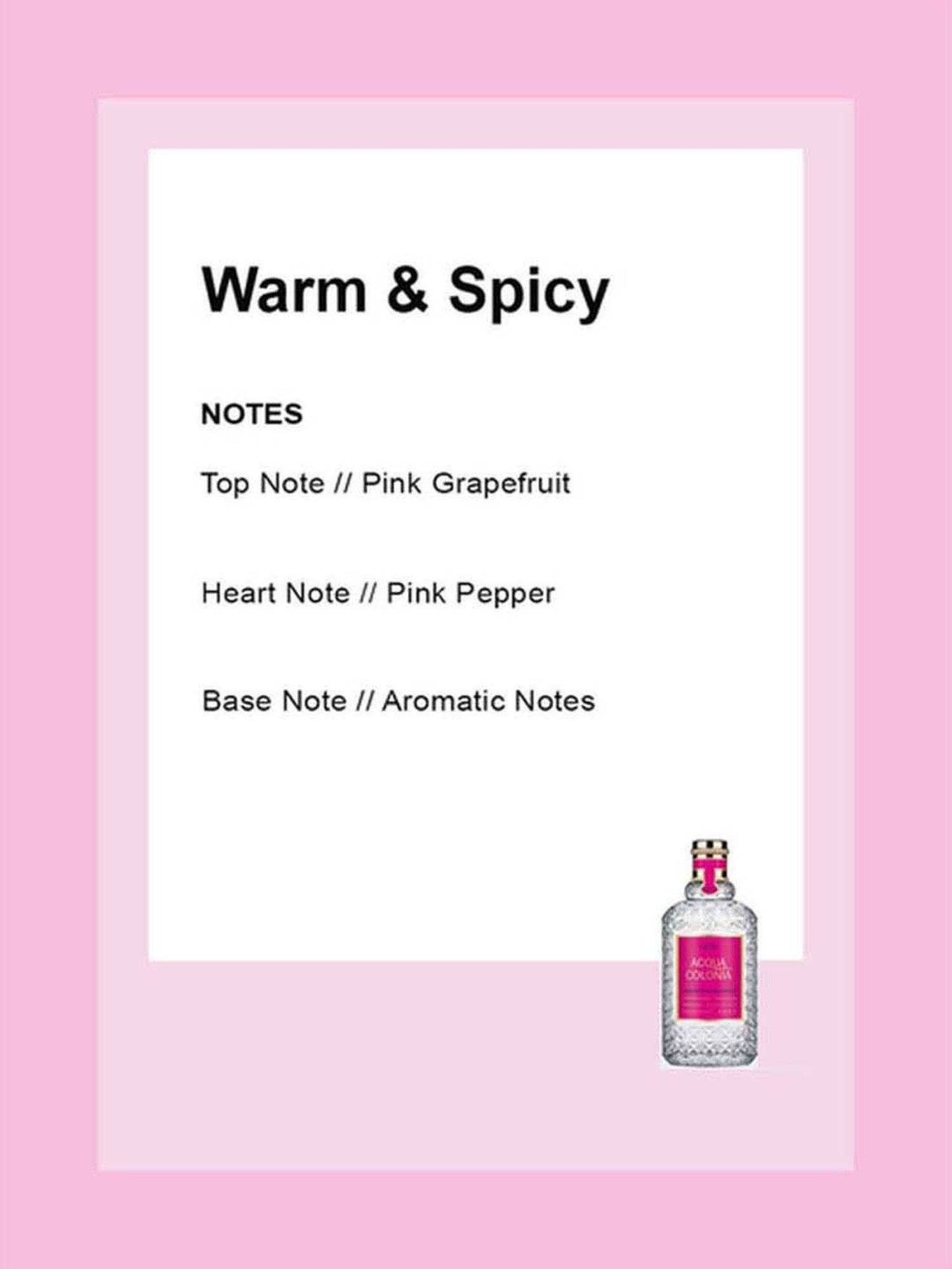 4711 Acqua Colonia Pink Pepper & Grapefruit Eau de Cologne - 170 ml