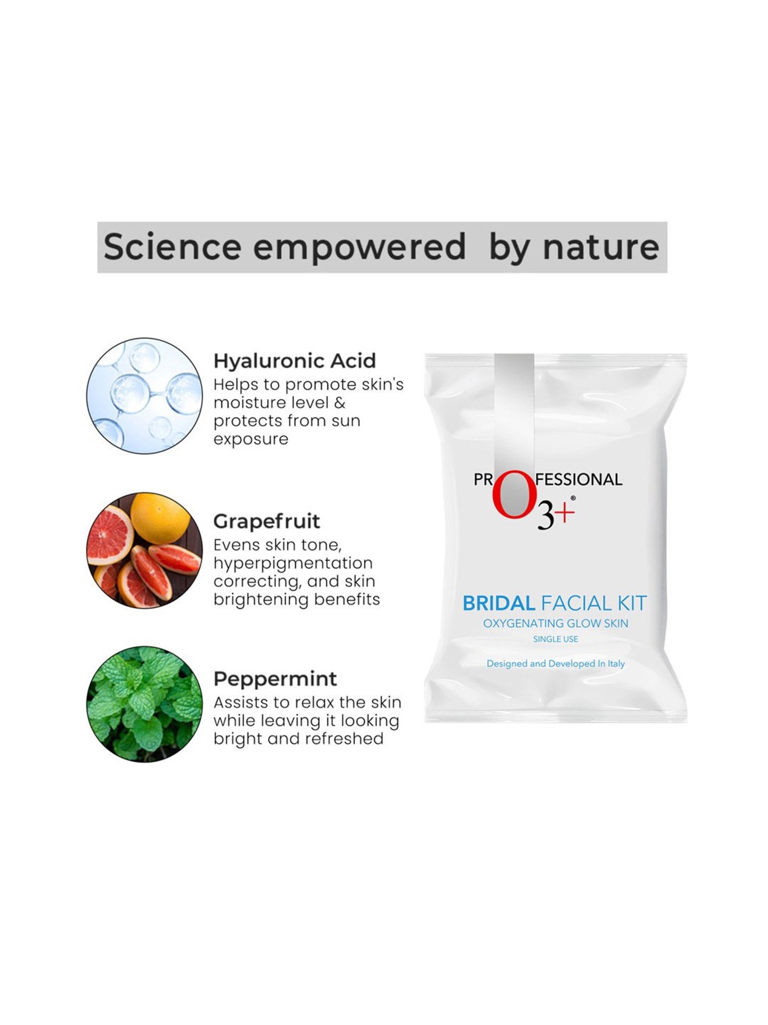 O3+ Bridal Facial Kit Oxygenating Glow Skin