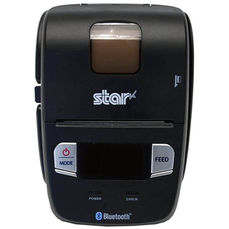 SM-L200 Compact and Portable Bluetooth Receipt Printer with Tear Bar - Supports iOS, Android, Windows