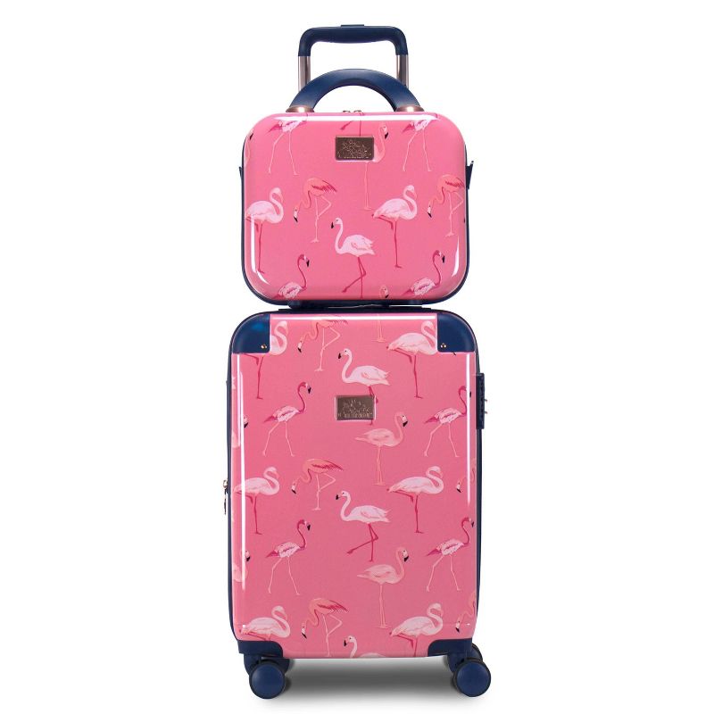 Chariot Travelware CHP-903 Flamingo 2pc Luggage Set