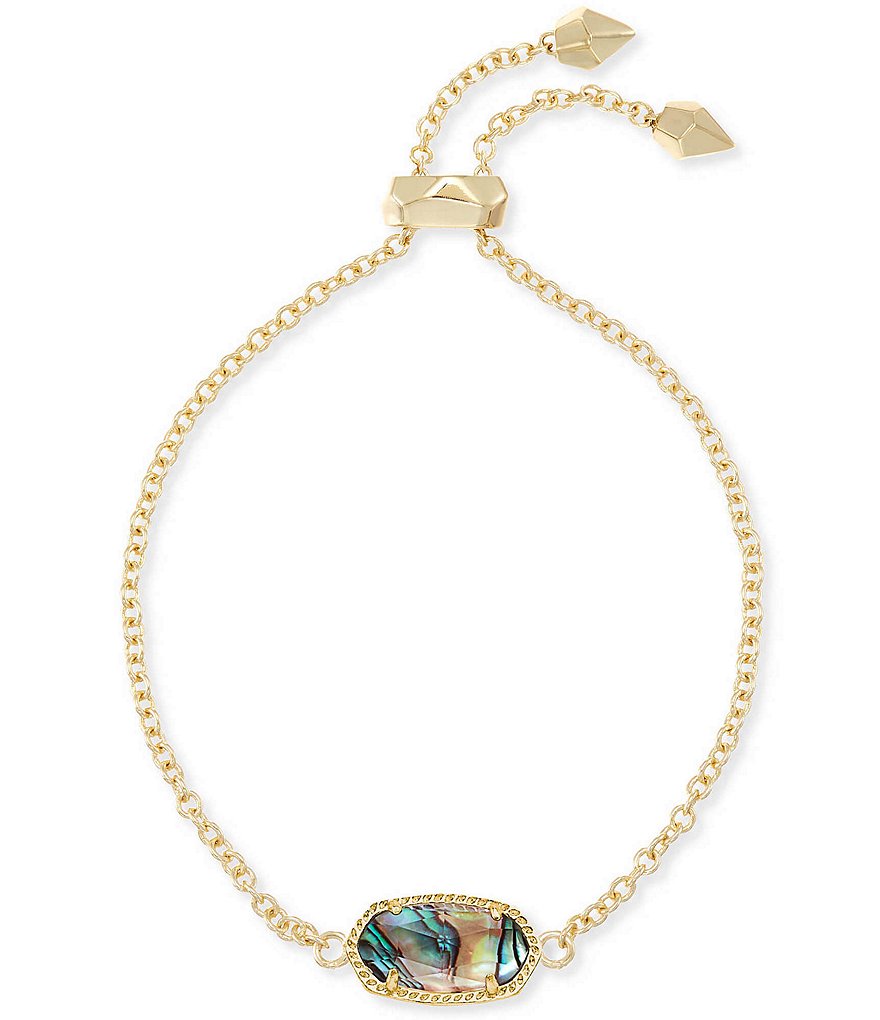 Kendra Scott Elaina Gold Adjustable Chain Bracelet