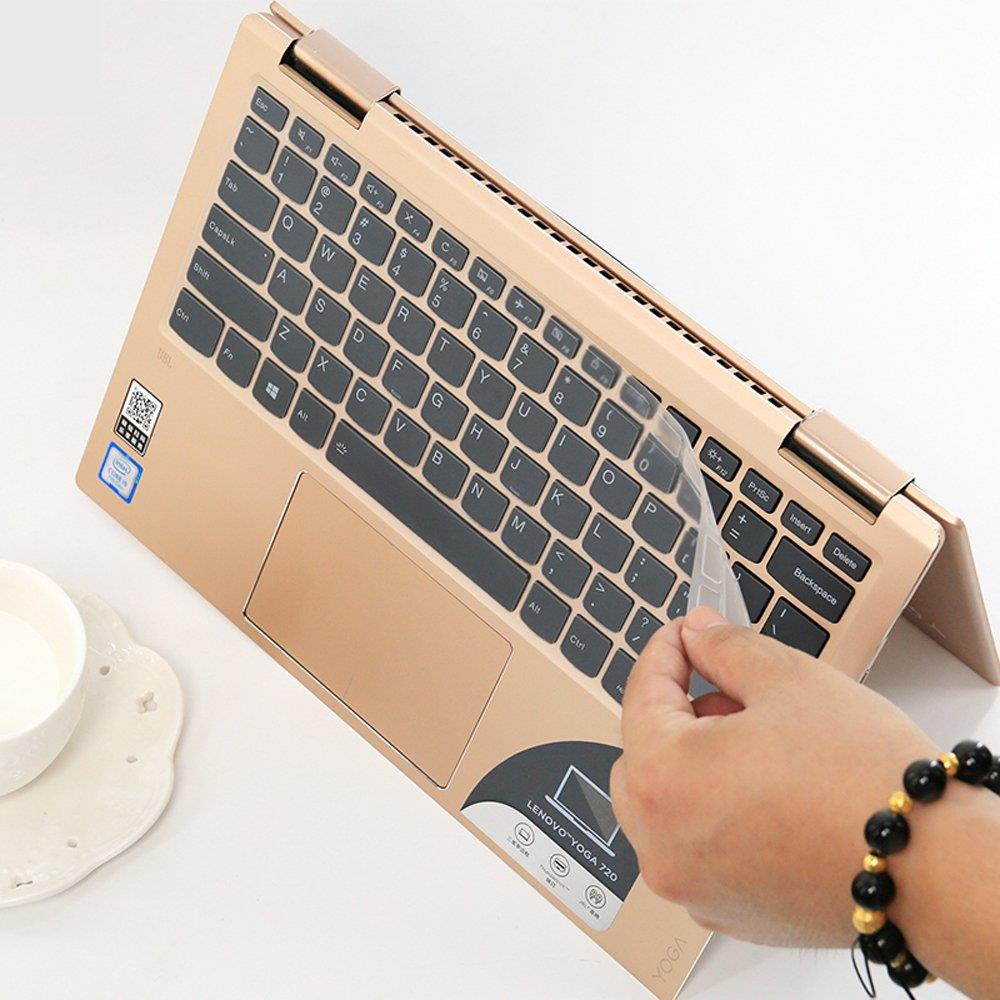 CaseBuy Lenovo Yoga 920 13.9" Keyboard Skin Ultra Thin Soft TPU Material Keyboard Protector for Lenovo Yoga 920 13.9 Inch/Yoga C930 / Yoga 6 Pro, Clear TPU