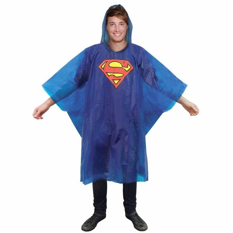 Superman DC Comics  Hooded Rain Poncho