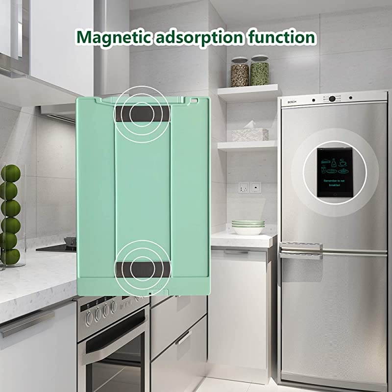 LCD Writing Tablet 11 inches Erasable Handwriting Drawing Pad Electronic Notepad Doodle Board with Magnets Gift for Kids Adults at Home School Office Green