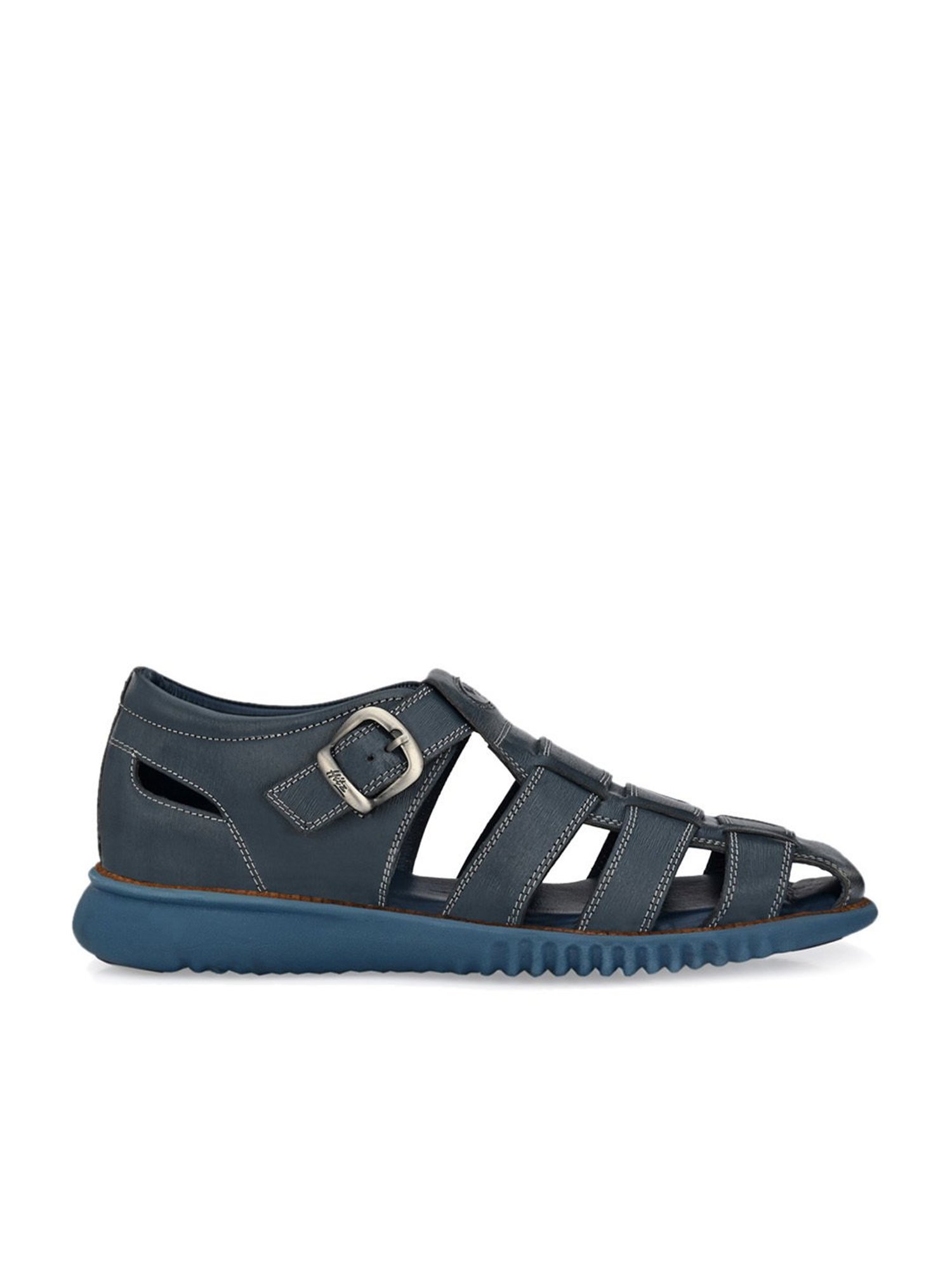 Hitz Men's Blue Fisherman Sandals