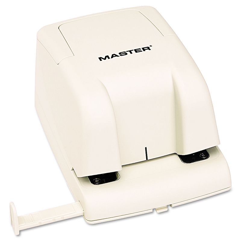 Master Electric Two-Hole Punch 10-Sheet Capacity EP210