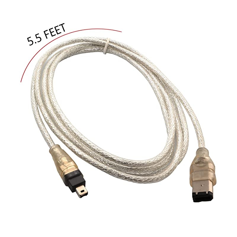 SDCABFW 6Foot Fire Wire 1394a 18m 6pin x 4Pin Cable
