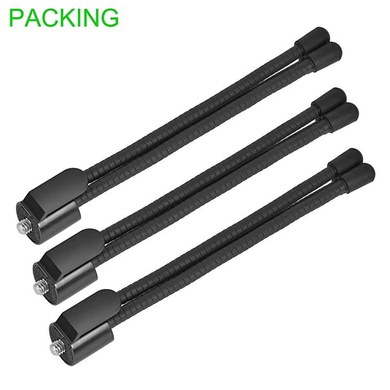 3 Pack Flexible Tripod for Arlo Pro Arlo Ultra Arlo Pro2Arlo Baby Arlo Pro 3 Arlo GoWall Mount BracketAttach Your Arlo Home Security Camera Wherever You Like Without Any Tools Black