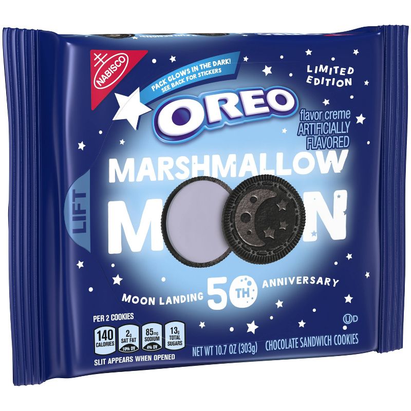 Oreo Marshmallow Moon Chocolate Sandwich Cookies - 10.7oz