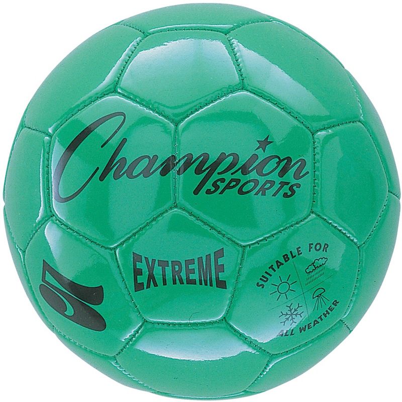 Champion Extreme Series Soccer Ball, Size 5, Green