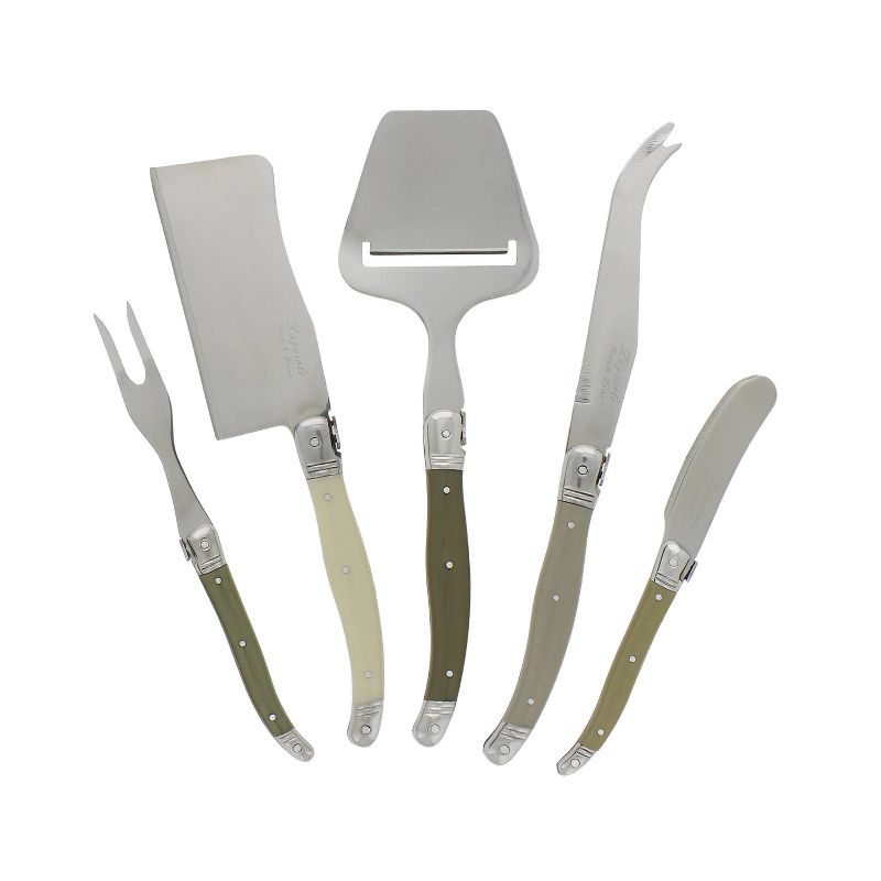 5pc Stainless Steel Laguiole Cutlery Set - French Home