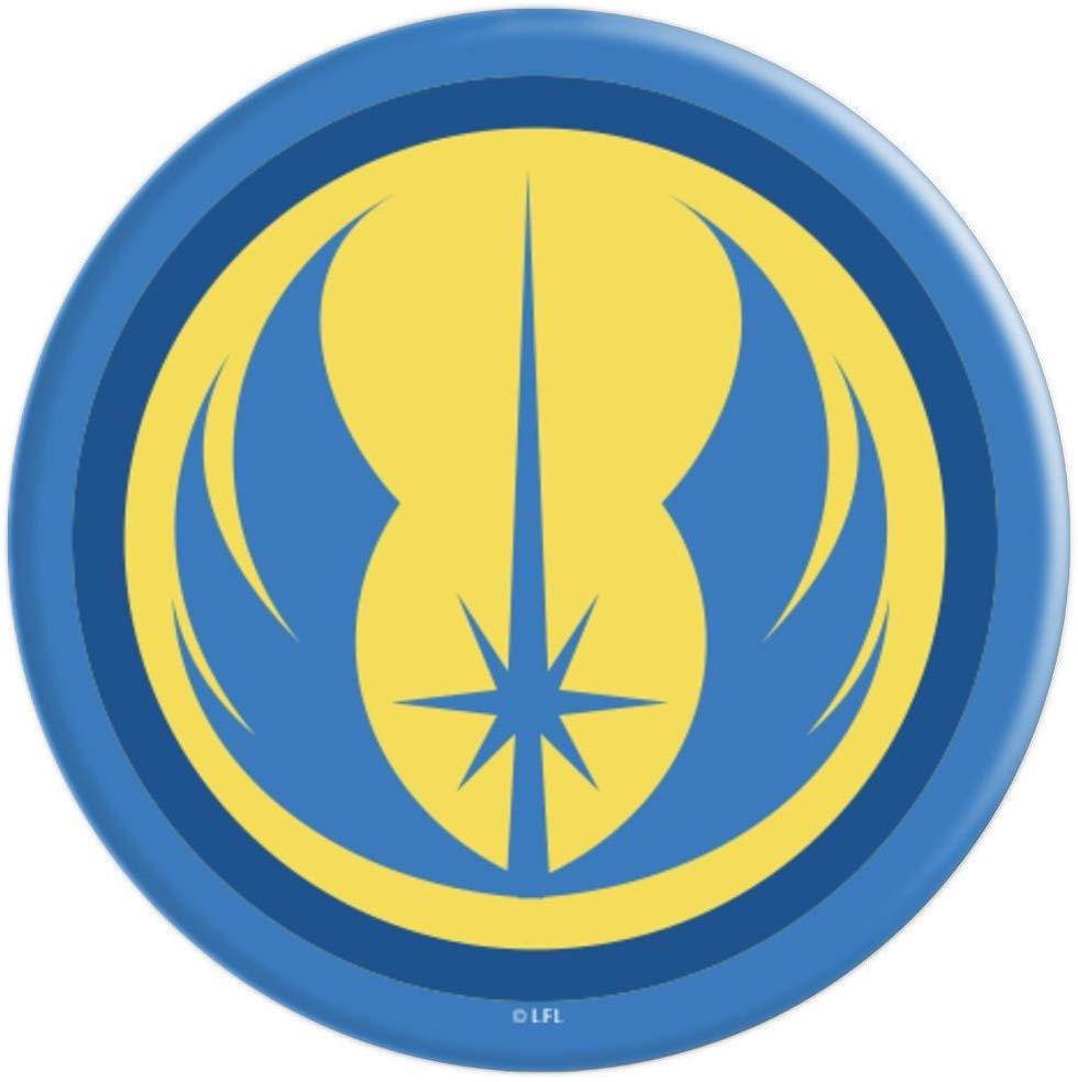 Star Wars Jedi Symbol Yellow Blue