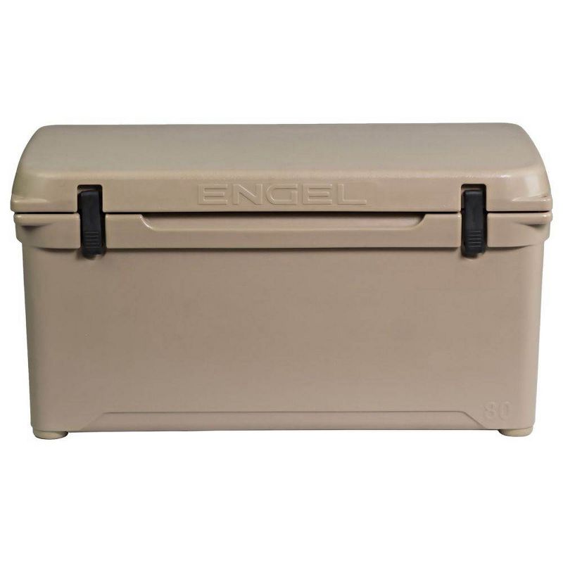 Engel Coolers 74 Quart 75 Can High Performance Roto Molded Ice Cooler, Tan