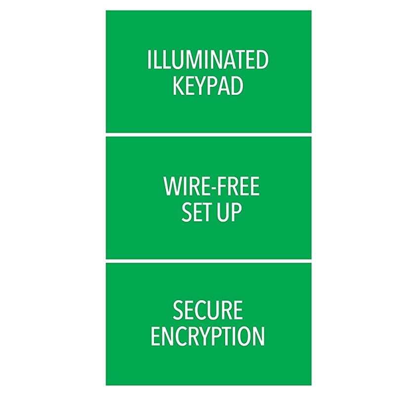 Group Clicker Universal Keyless Entry KLIK2U-P2, Works with , LiftMaster, Craftsman, Genie and More, Security +2.0 Compatible Garage Door Opener Keypad, White