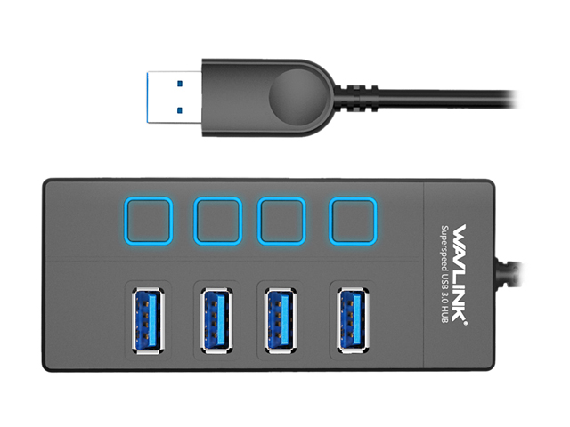 Madeng USB 3.0 HUB Adapter Extender Mini Splitter Box 3 Ports for PC Laptop Macbook Mobile Phone High Speed U Disk Reader