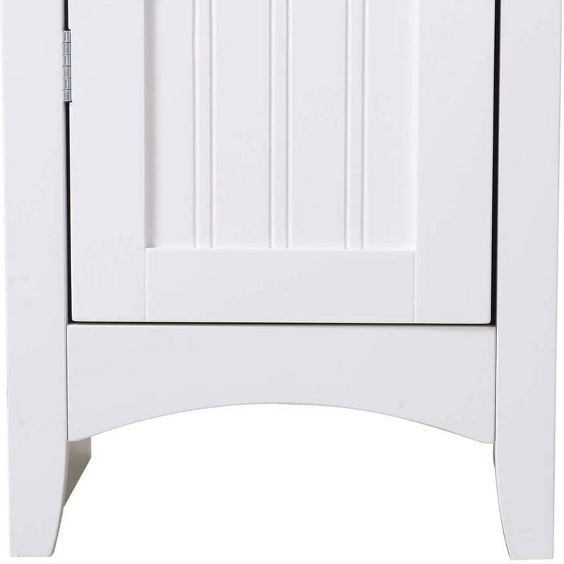 Wood 2 Door Storage Cabinet in White-Pemberly Row