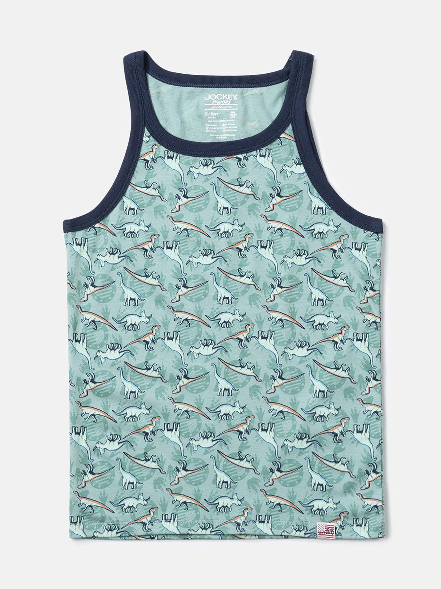 Palm Tree Kids Navy Printed Vest