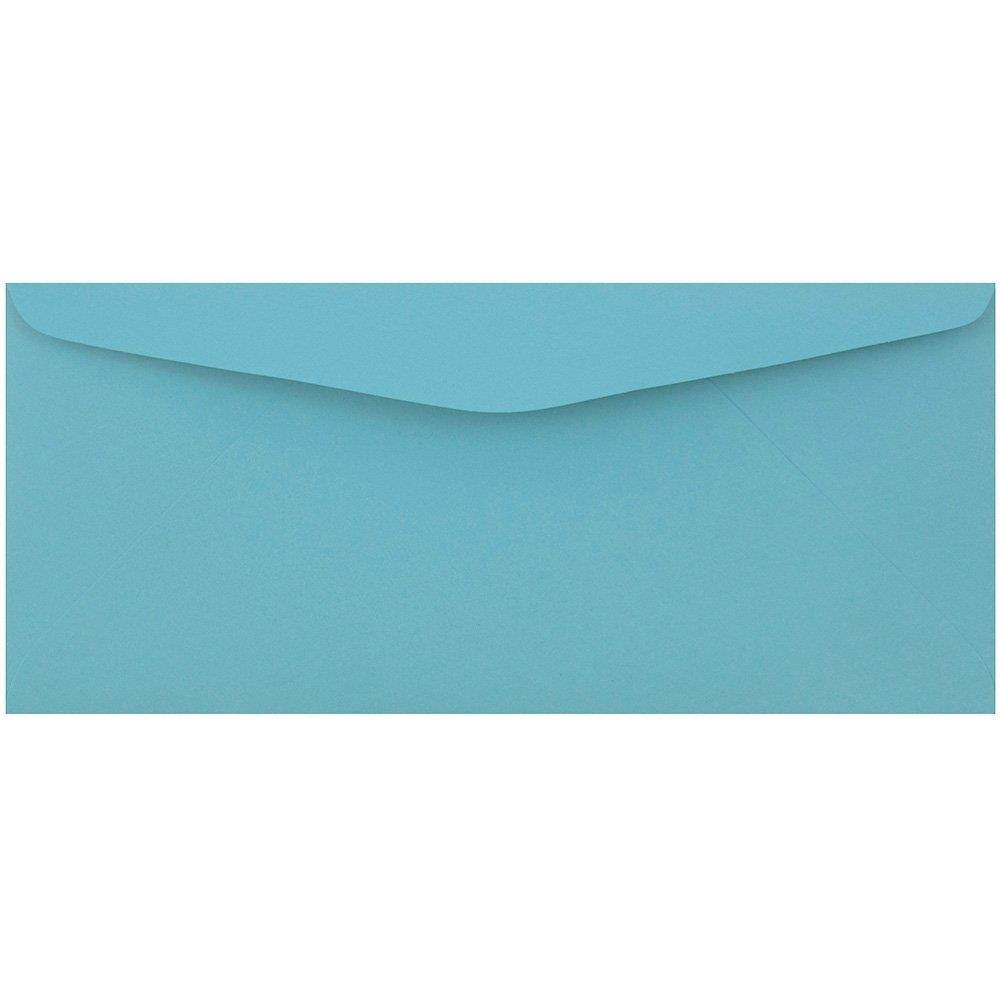 JAM PAPER #9 Business Colored Envelopes - 3 7/8 x 8 7/8 - Blue Recycled - 25/Pack