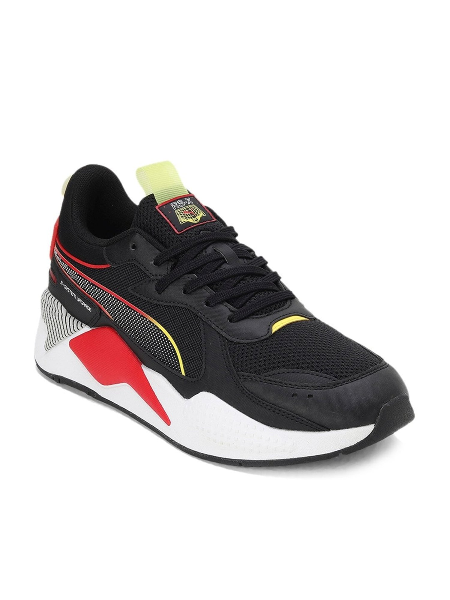 Puma Men's RS-X 3D Black Casual Sneakers