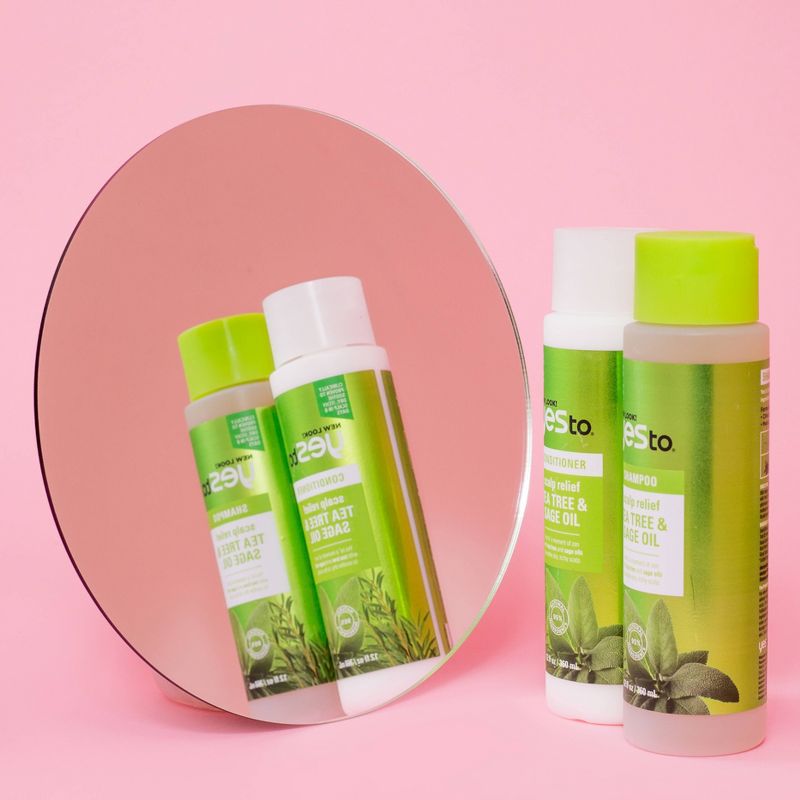 Yes to Naturals Tea Tree & Sage Oil Scalp Relief Shampoo - 12 fl oz