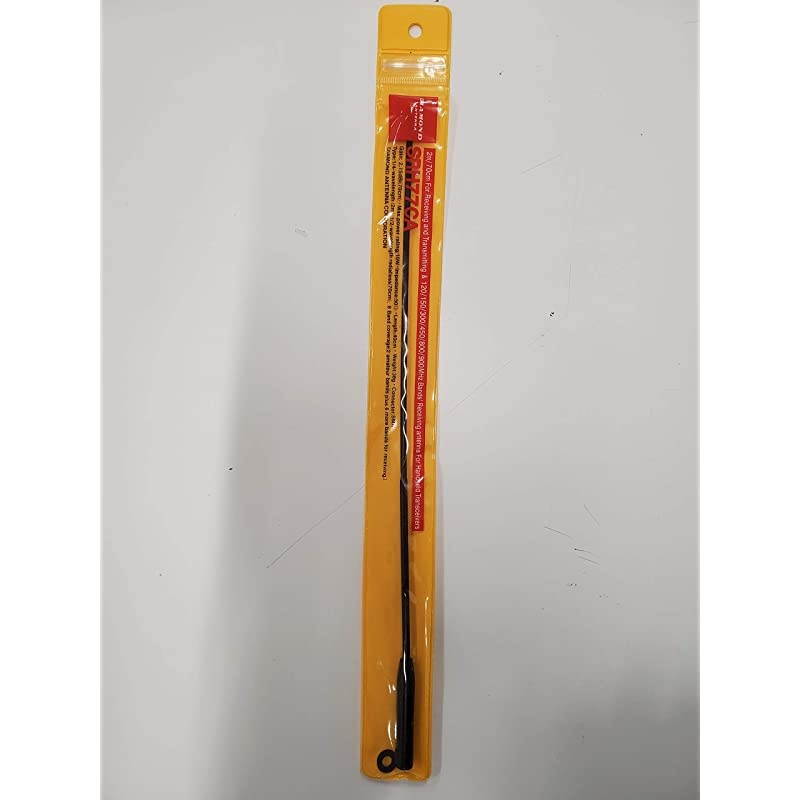 Original SRH77CA 144440 MHz DualBand High Gain Handheld Antenna Rx 120~900 MHz Gain 440 Mhz 215 dBi Max Power 10 Watts Length 15 SMA