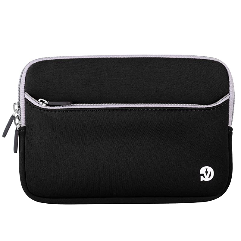 Black Gray 7inch Neoprene Tablet Sleeve Case for Kobo Nia Clara Aura Aura H2O Edition 2