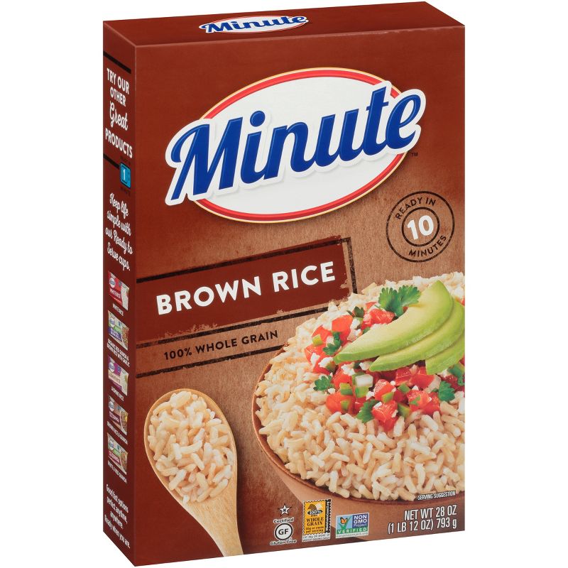 Minute Instant Whole Grain Brown Rice - 28oz
