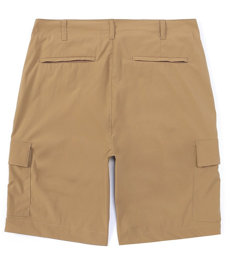 Caribbean Big and Tall 9#double; and 11#double; Inseam Knit Jacquard Shorts