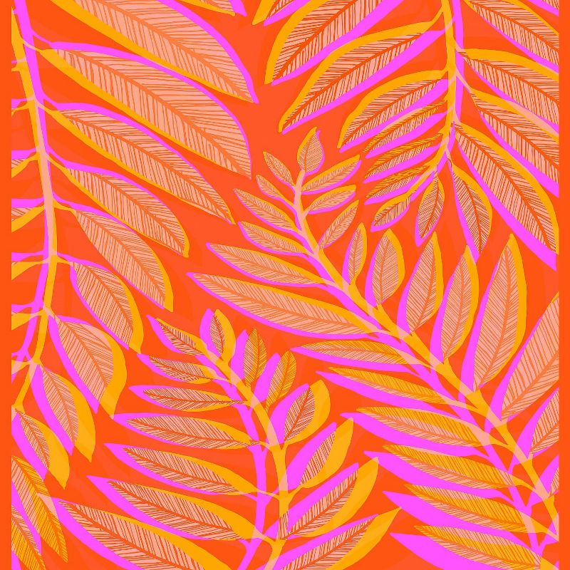 Americanflat Hot Tropics by Modern Tropical 71" x 74" Shower Curtain