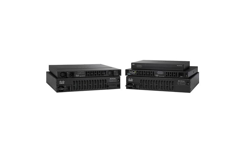Cisco 4331 Router - 3 Ports - Management Port - 6 Slots - Gigabit Ethernet - 1U - Rack-mountable, Wall Mountable