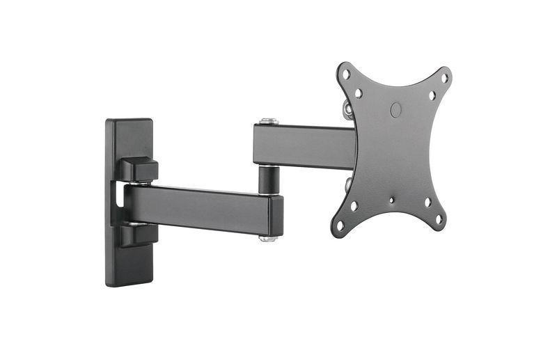 SIIG Mounting Arm for LCD Monitor, TV - Black - 2 Display(s) Supported27" Screen Support - 33 lb Load Capacity