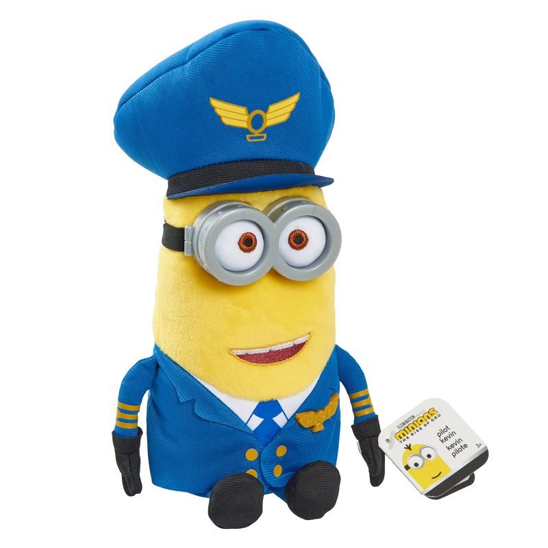 Illumination's Minions: The Rise of Gru Small Plush Pilot Kevin
