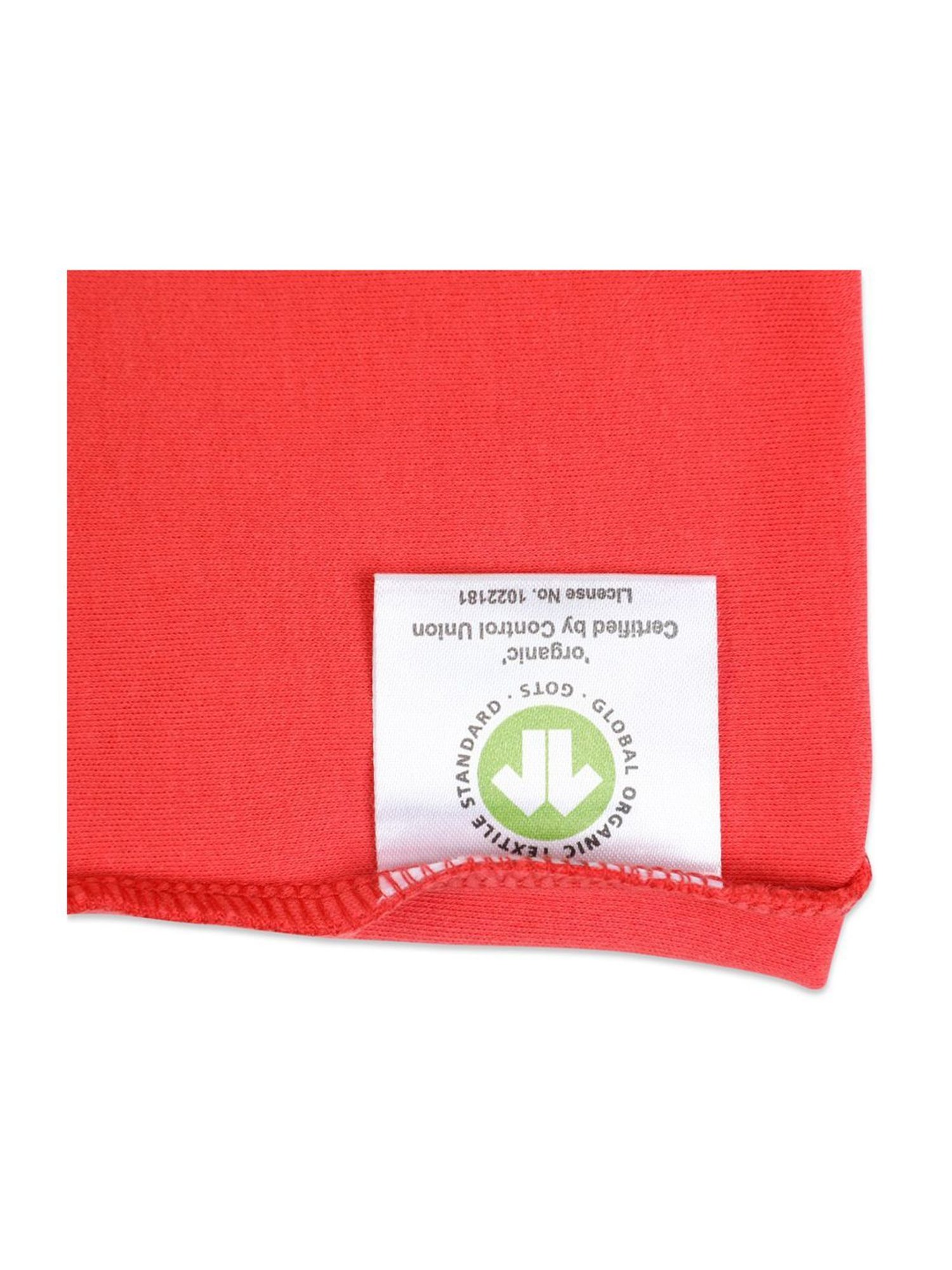 Greendigo Boys Red & White Applique Full Sleeves T-Shirt Set