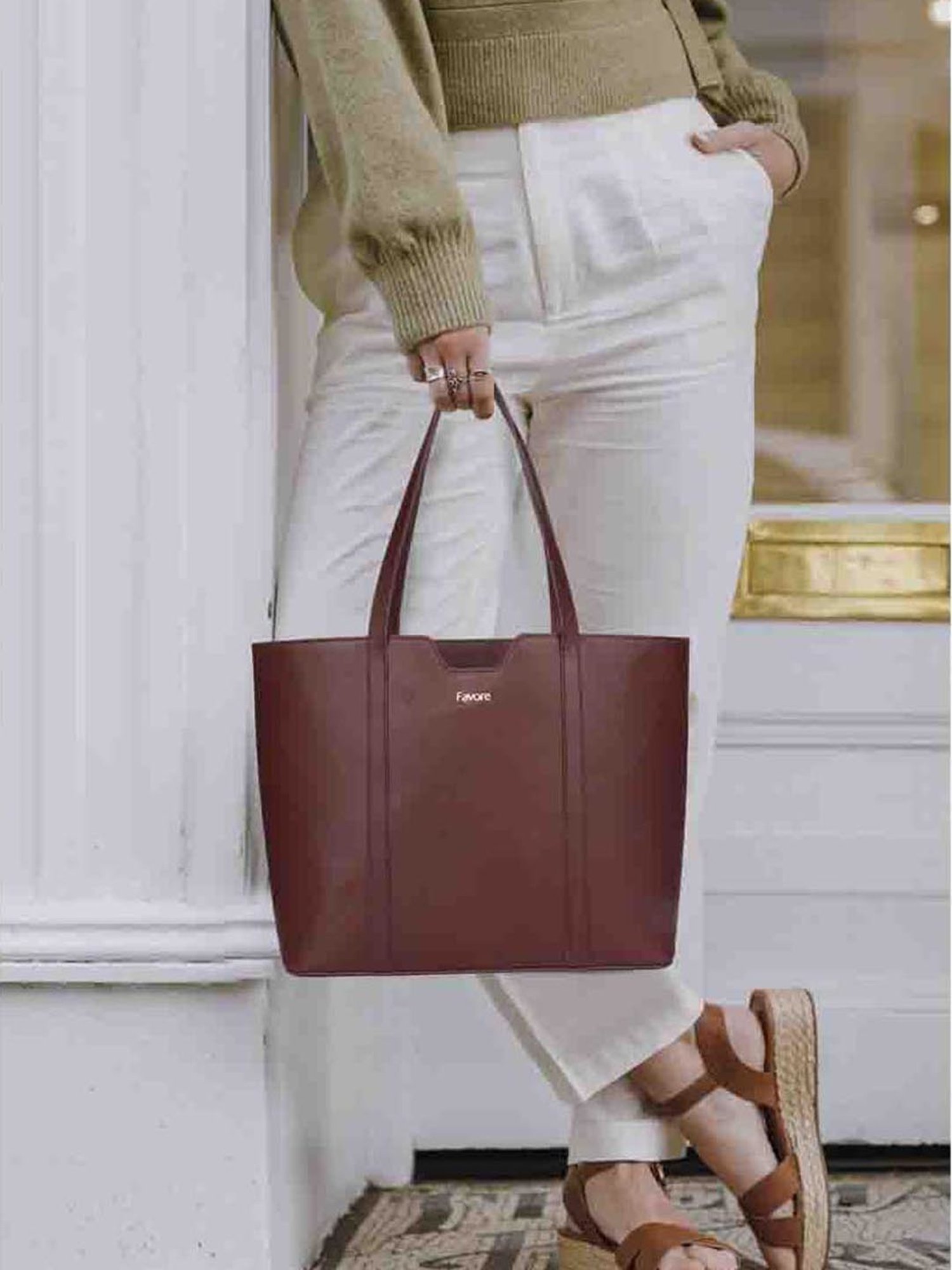 Saint G Maroon Solid Medium Shoulder Handbag