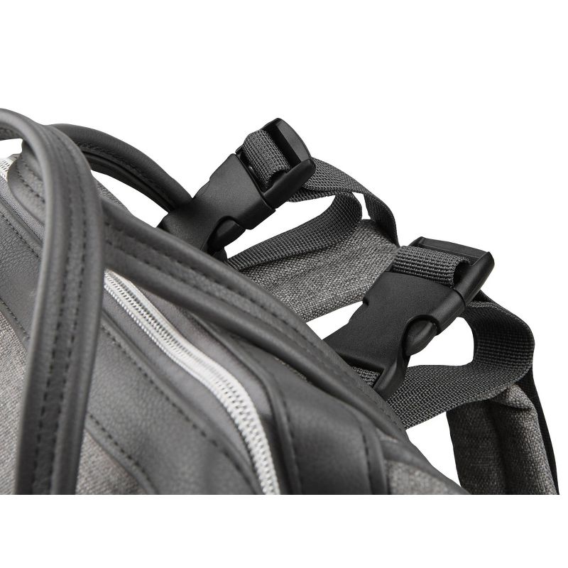 Bananafish Diaper Bag Solid - Light Gray Heather