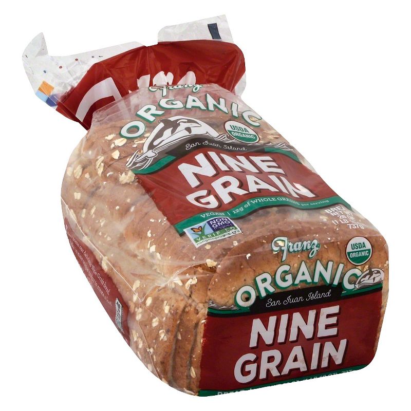 FranzSan Juan 9 Grain Organic Bread - 26oz