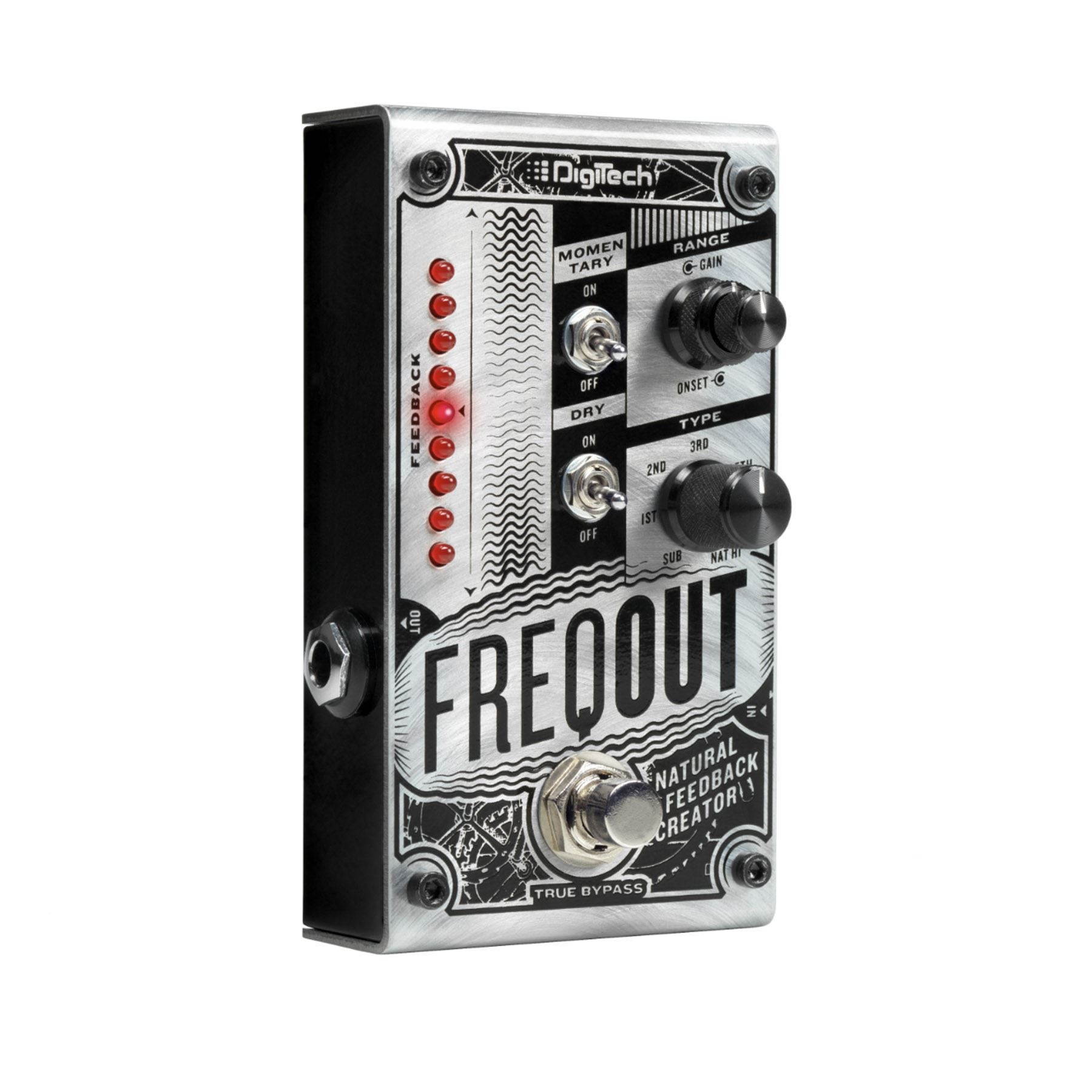 DigiTech FreqOut Pedal w/ 2 15-Foot Pro Co EG-15 1/4" TS Cables Bundle