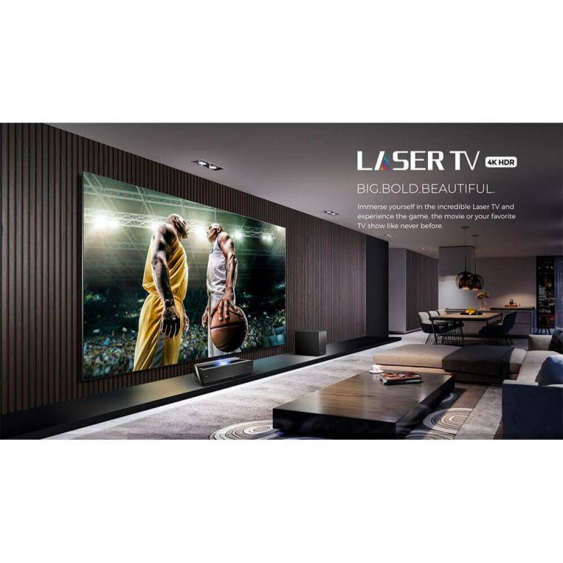 Hisense 120' L10 Series 4K Ultra HD Smart Dual Color Laser TV with HDR (120L10E)