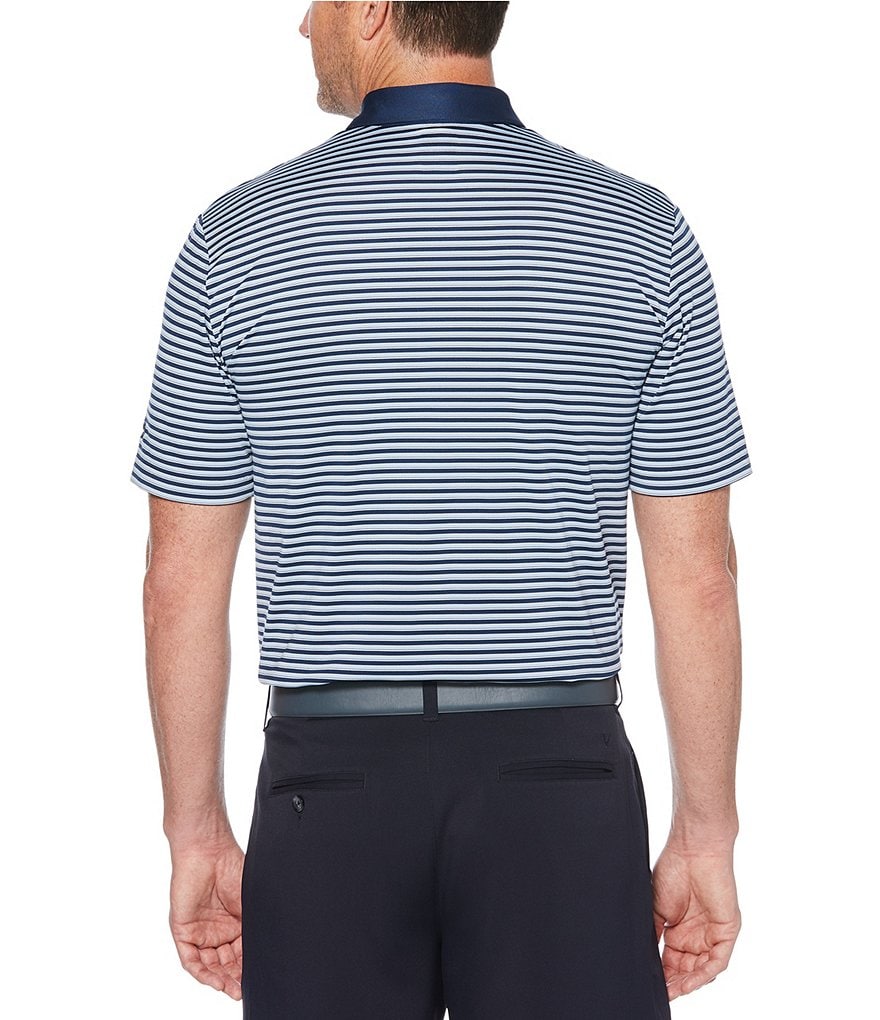 Callaway Short-Sleeve Vent Stripe OptiDri&trade; Golf Polo