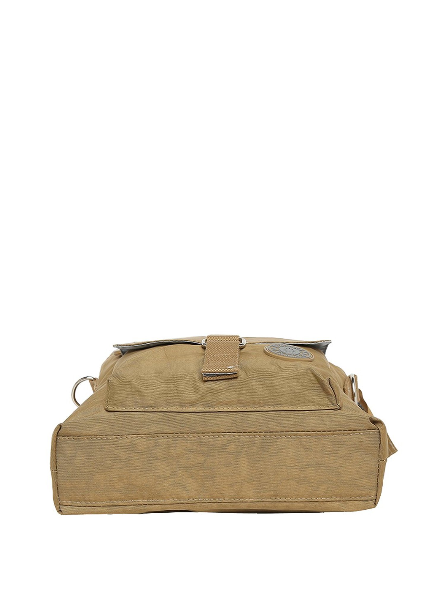 HiLEDER Brown Solid Medium Cross Body Bag