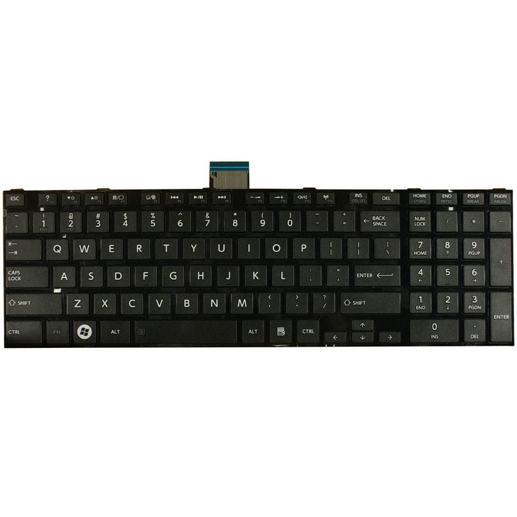 AUTENS Replacement US Keyboard for Toshiba Satellite L850 L850D L855 L855D L870 L870D L875 L875D L950 L950D L955 L955D L970 L970D L975 L975D Series Laptop