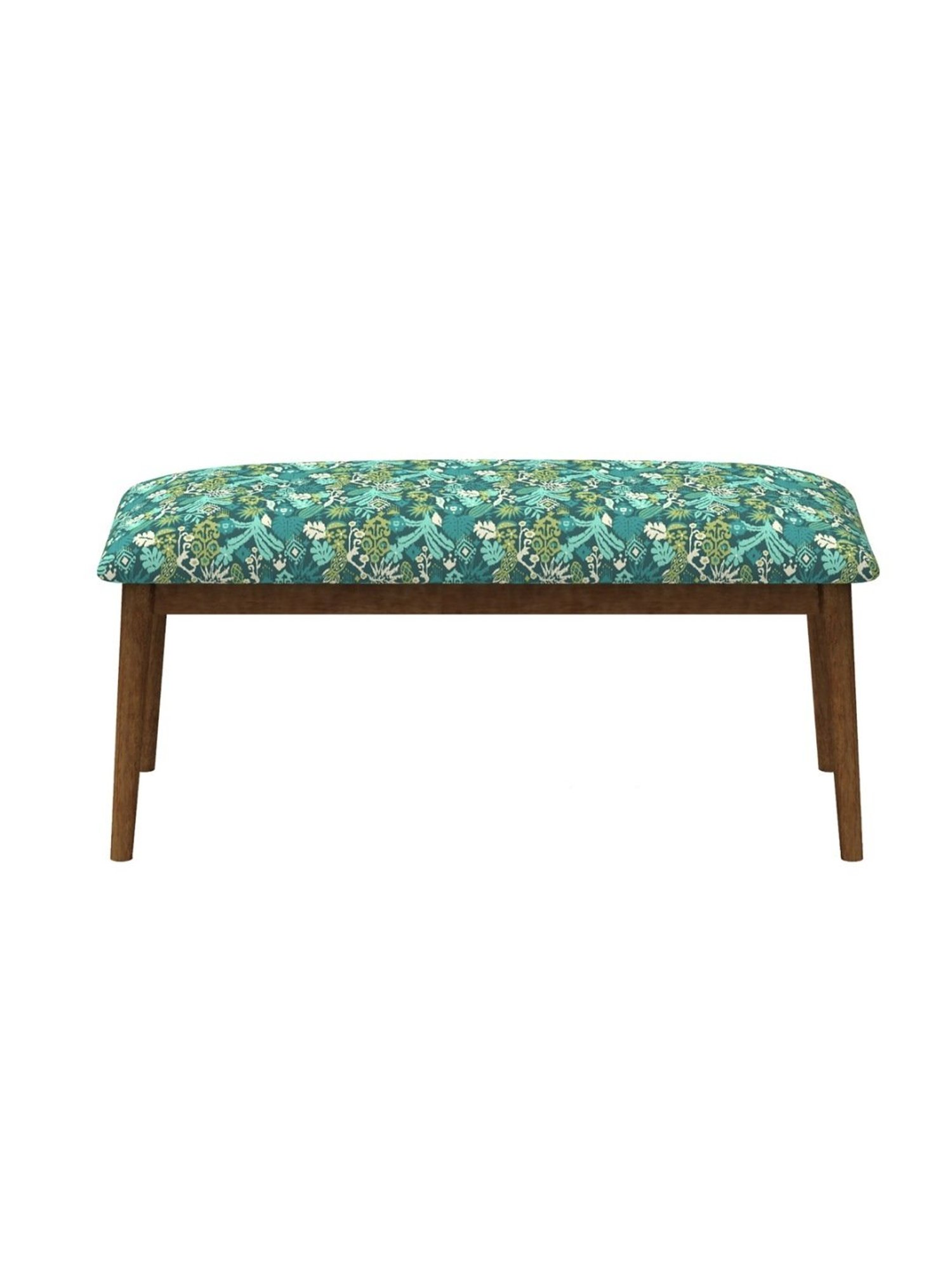 Chumbak Jodhpur Sailor Solid Blue Sheesham Wood Bench