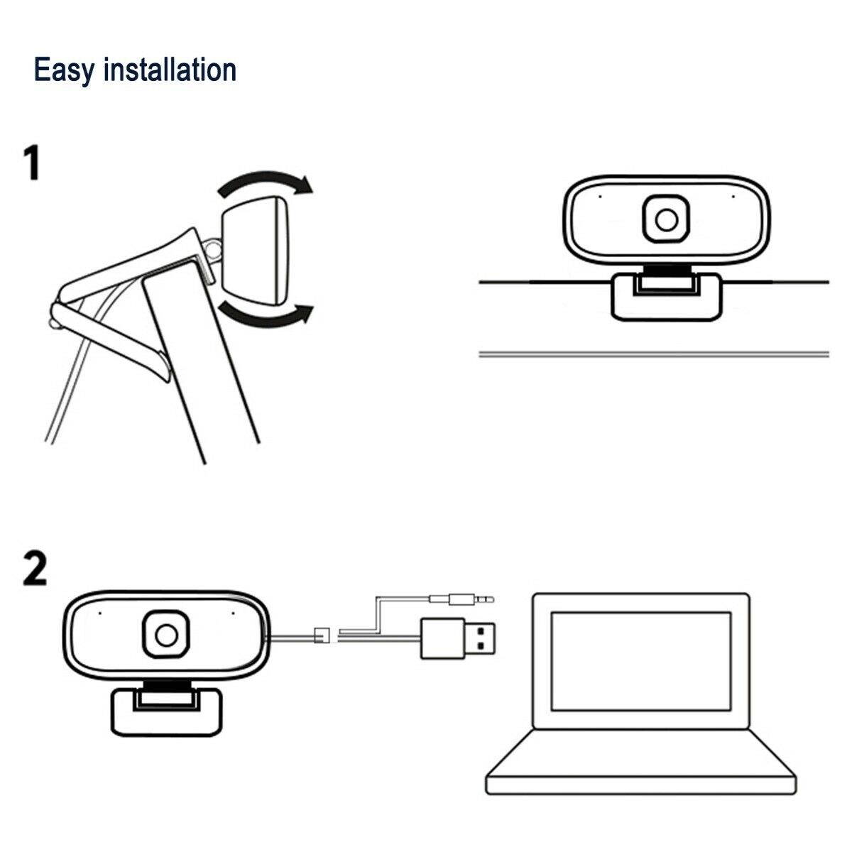 HD 720P Webcam CMOS 30FPS USB 2.0 Built-in Microphone USB Wired Webcam HD Web Camera for Desktop Computer Notebook PC