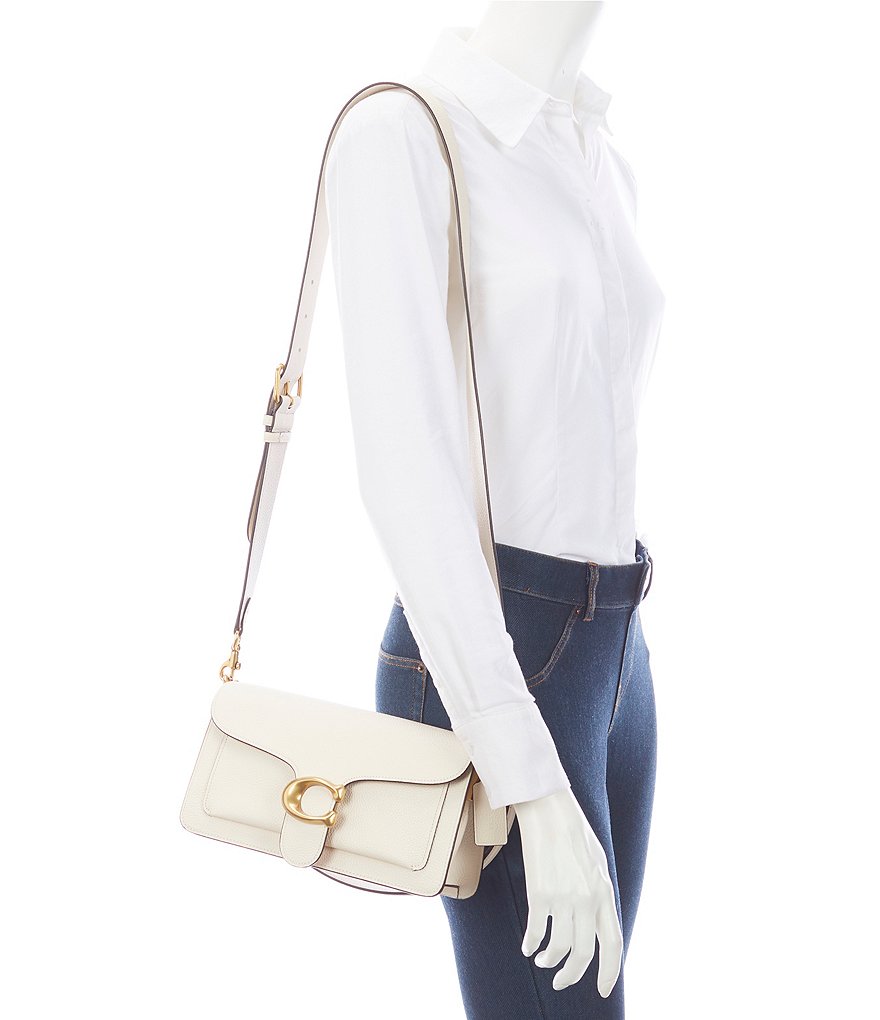 COACH Tabby Pebble Leather Shoulder Bag